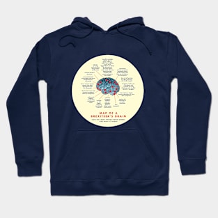 THE BREXIT BRAIN MAP - MAP OF A BREXITEER'S BRAIN Hoodie